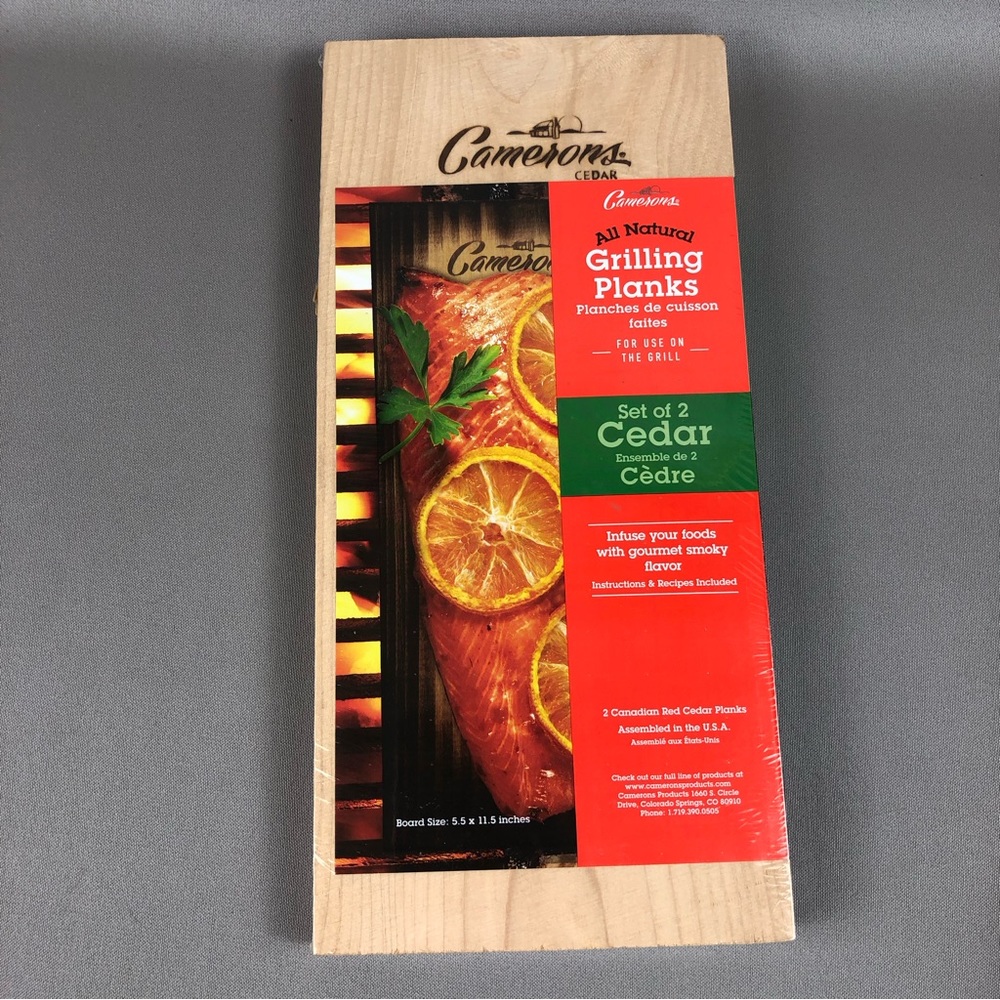 Camerons All Natural Grilling Planks Set of 2